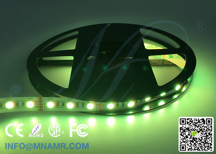 CE RoHS Approved RGBW LED Light Strips 15W 12V 24V Constant Current Showcase Lighting