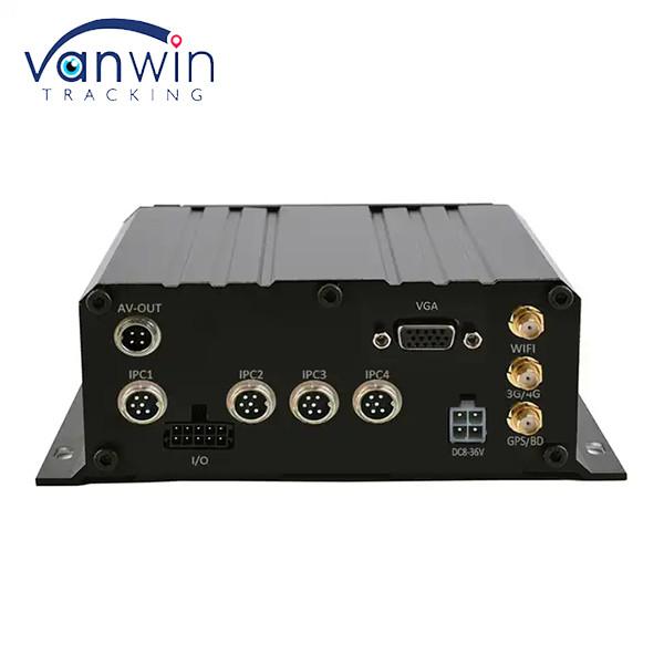 H.264 HDD 1080P 4CH MNVR Truck Bus Remote 3G 4G GPS WiFi Vehicle Network