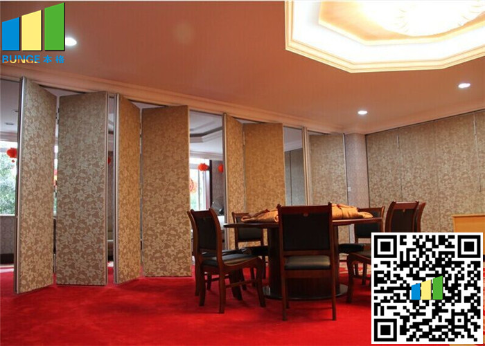 Office Ultrahigh Movable Partition Walls Soundproof Doors Sliding Partition Walls
