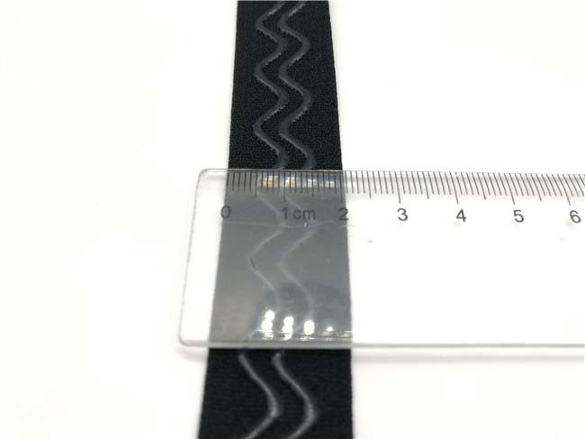 Anti Slip Silicone Gripper Elastic Tape For Bra Strip With Logo Printing