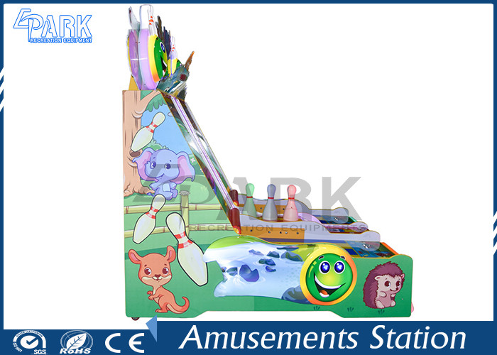 Indoor Bowling Arcade Machine 2 Player 42 Inch HD LCD Three Theme Scenes