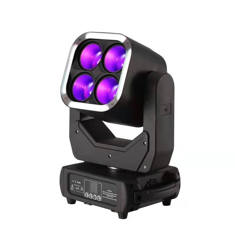 RGB LED Stage Lighting System 60Hz 4pcs Shockproof Aviation Case Or Carton Stage Lamp