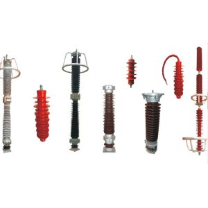 35kV Polymer Lightning Surge Arrester With Gap For Transmission Line