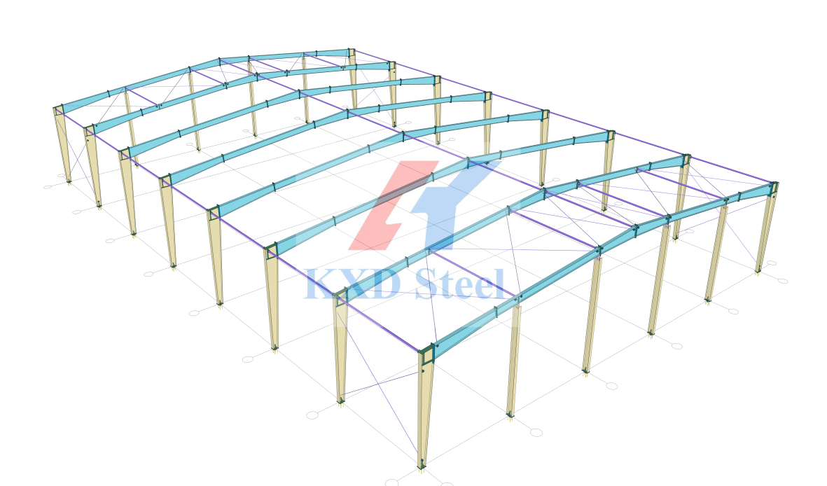 Steel Structure Light Prefab Warehouse