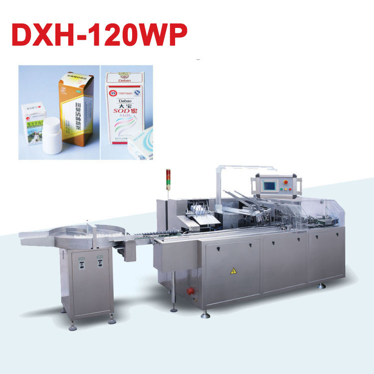 Automatic Bottle Box Packaging Machine / Carton Box Sealing Machine