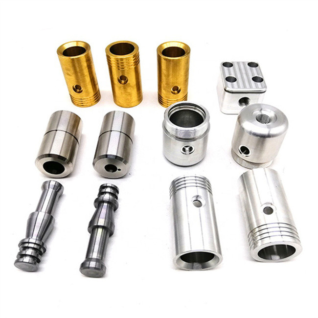 Custom Mass Production CNC Lathe Turning Parts Aluminum Brass Copper