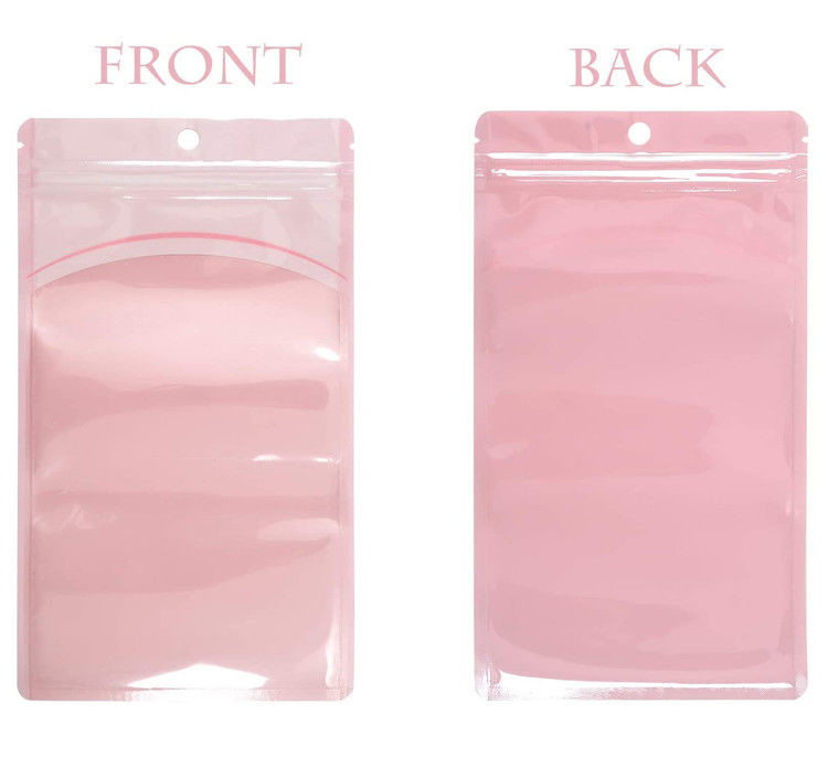 Smell Proof PET CPP Mylar k Packaging Bag With Clear Window