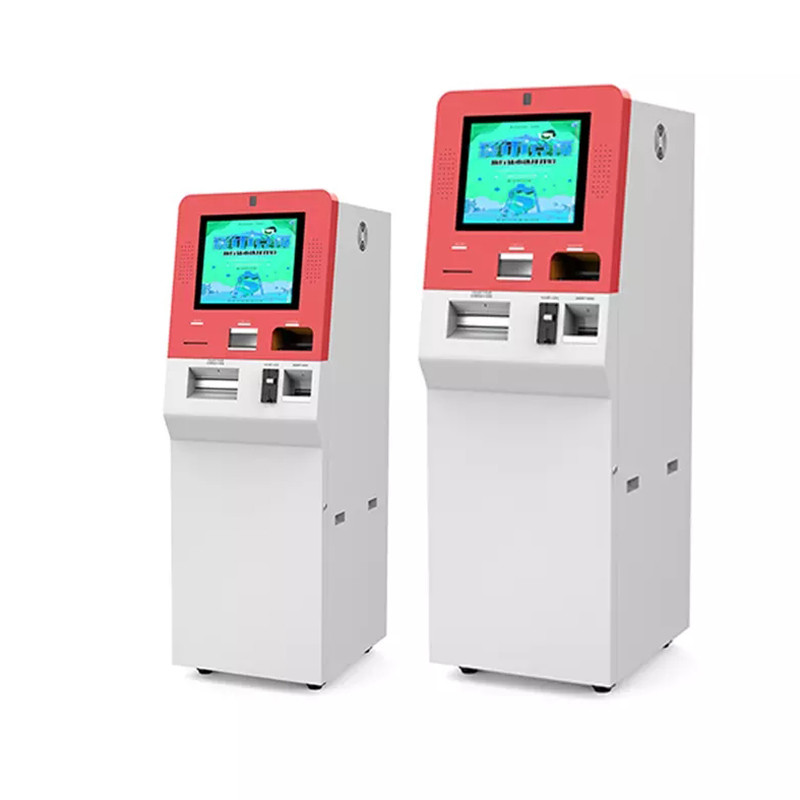 airport 19 inch CPU i5 256G Atm Cash Deposit Machine Automatic Teller Machine