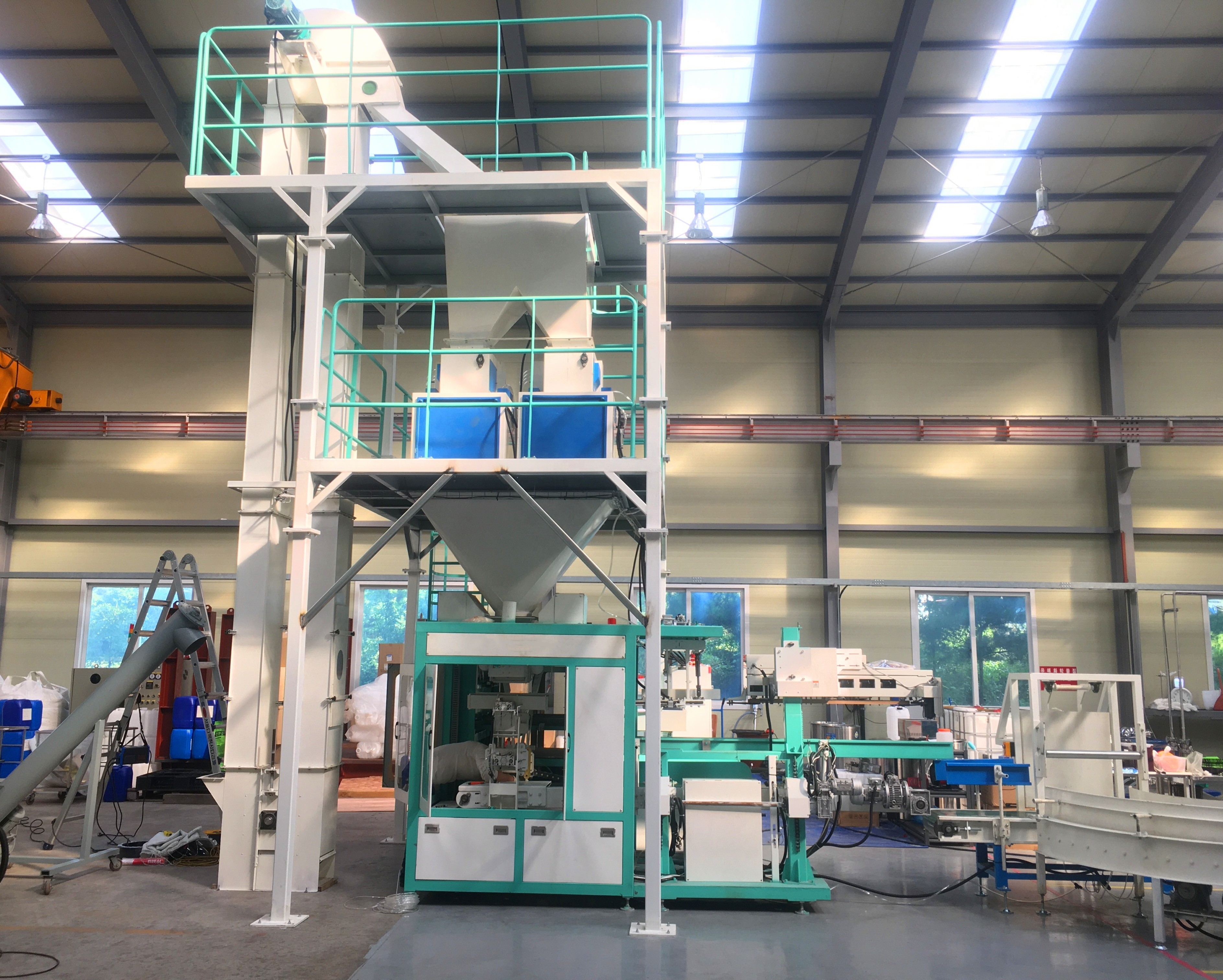 600 Bag / Hour Fertilizer Urea Feed Packaging Machine