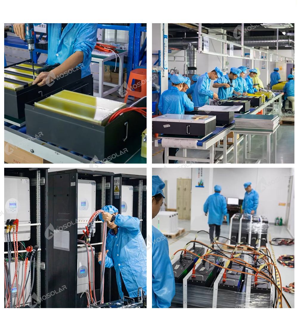 Amosolar Move LFP 12v 48v 51.2v 200ah 280Ah 100Ah 10Kwh Solar Battery for Solar System