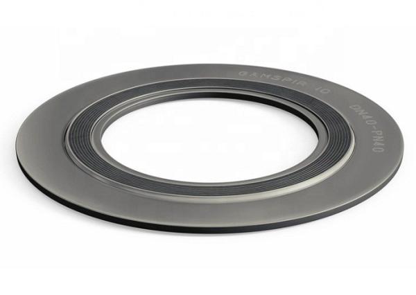 Precision Spiral Wound Gasket / Spiral Metallic Gasket Natural Stainless Steel