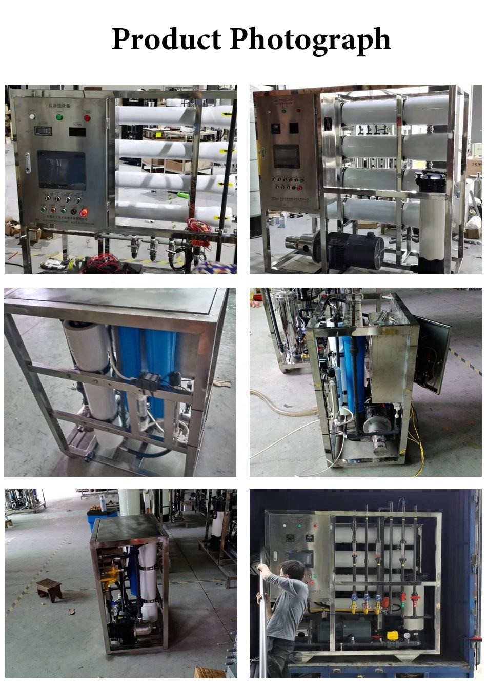 Sailboat Ships And Fishing Boat Water Desalination System Drinking Water Use Small RO Watermaker