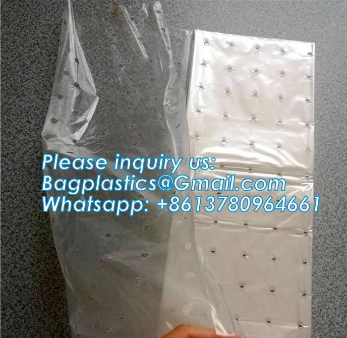 Transparent Low Tunnel Film Perforated For Culture Of Seedling Maturing Vegetables perforated red plastic mulch