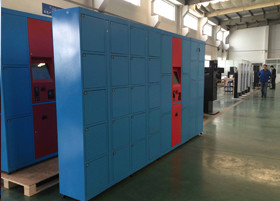 Pincode Access Electronic Luggage Lockers Remote Platform For School / Gym