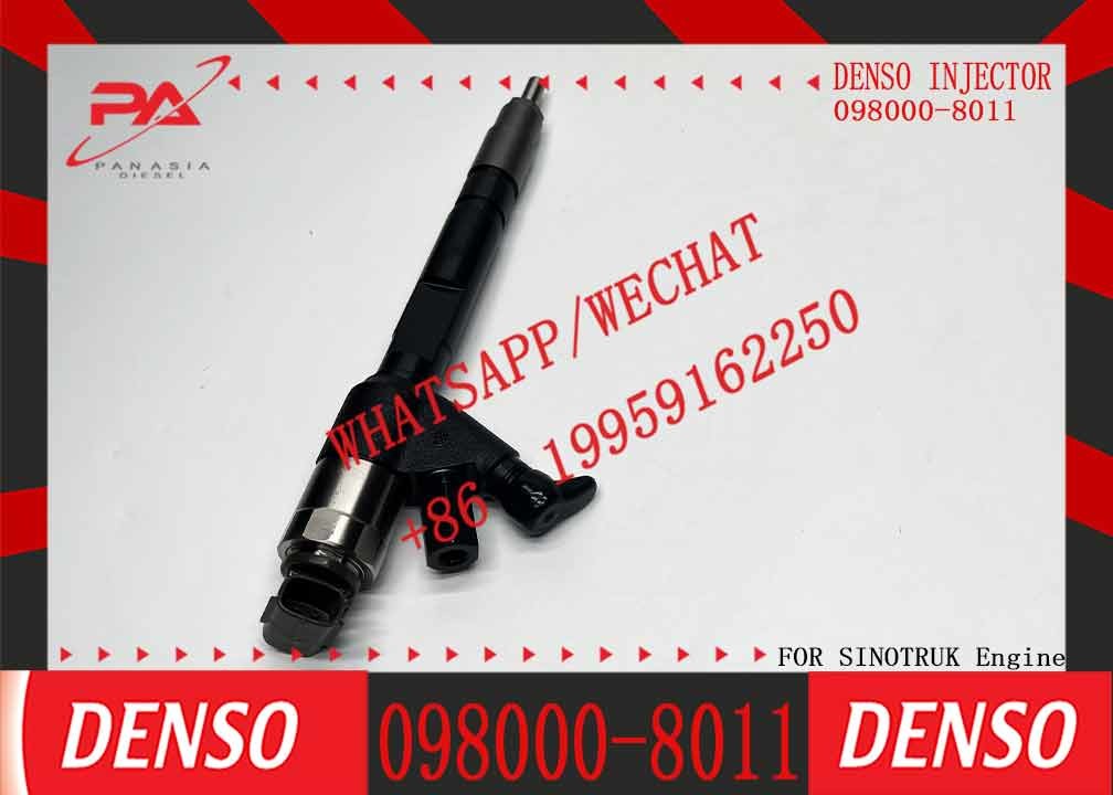 Hot sell Fuel injector common rail fuel injector 098000-8011 0980008011 VG1246080051