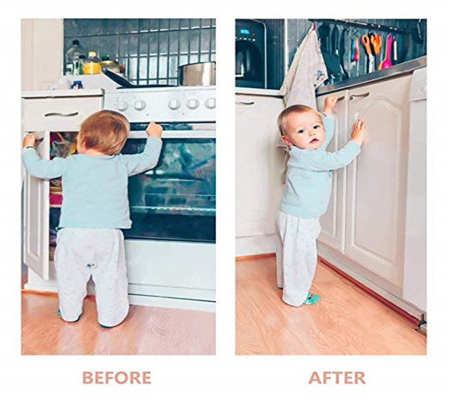 Improved Child Safety Spring Locks With Stronger 3M Advertise Backing Child Safety Cabinet Locks