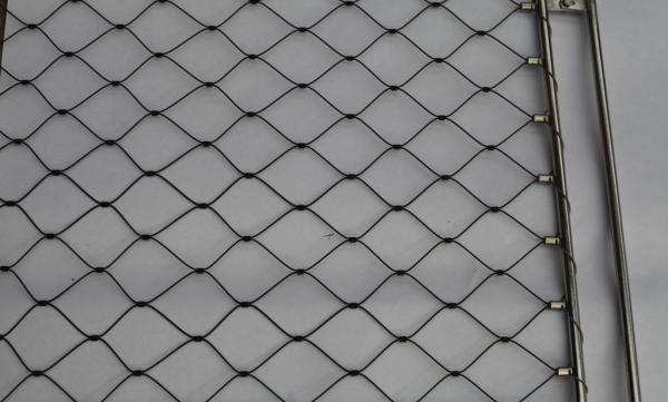 Custom Size Stair Barrier Decorative Nets Stainless Steel High Durability Heat