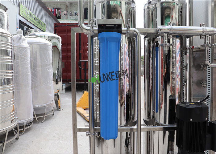 500L Per Hour Seawater Desalination Equipment Boat RO Machine 12 Months Warranty