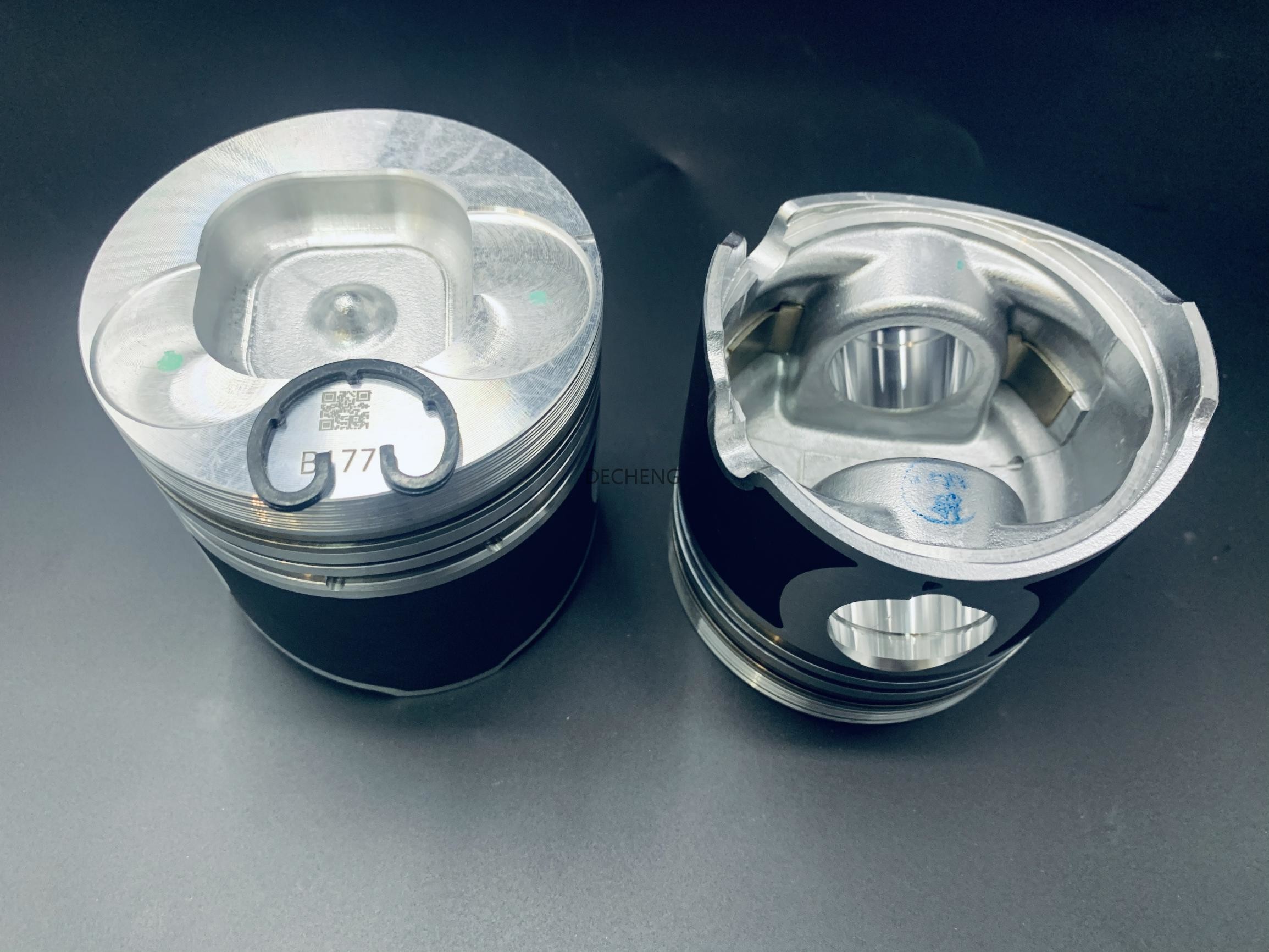 4JB1 B1771 Kobelco Engine Parts 48mm Piston Cast Iron