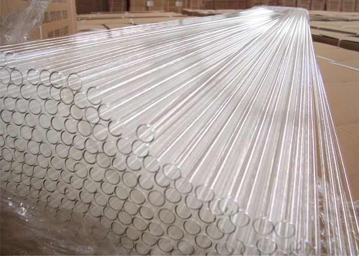 6-32mm Transparent Borosilicate Glass Tubing Clear Color CE ISO Certificated