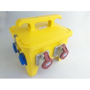 12 Pole Custom Power Distribution Water Resistant PE Rubber Material