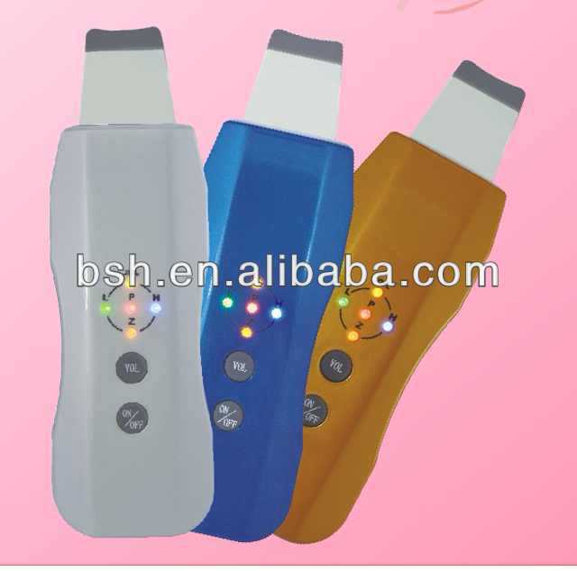 BF1202 Labelle Pore Removal Exfoliating Portable Facial Skin Scrubber Face Lift Ultrasonic Skin Scrubber