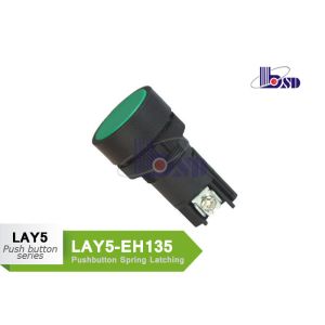  LAY5（XB2）-EH135 green color spring return flat button push button swithes Manufactures