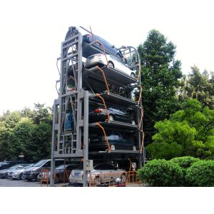 China Customized Vertical Rotary Parking System 6 Levels Rotary Car Parking on sale