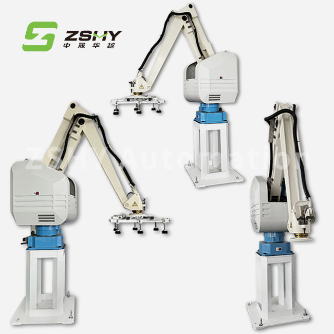 5.5KVA Robotic Palletizing Machine Stacker Robot Pallet Stacker For Pharmaceuticals