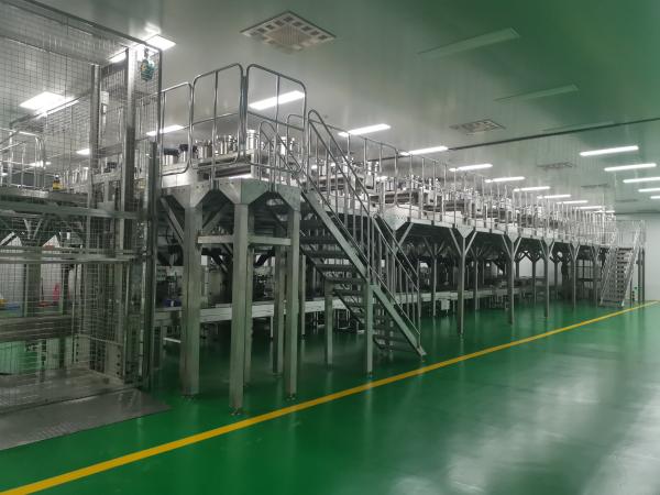 Electric High Speed ​​Candy and Chips Packaging Machine Production Line High