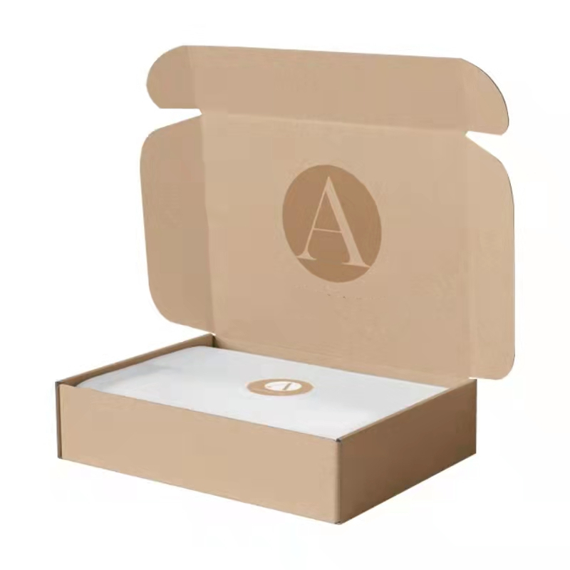 Custom Order Accepted Colorful Foldable Paper Corrugated Cardboard Mailer Box for Dress