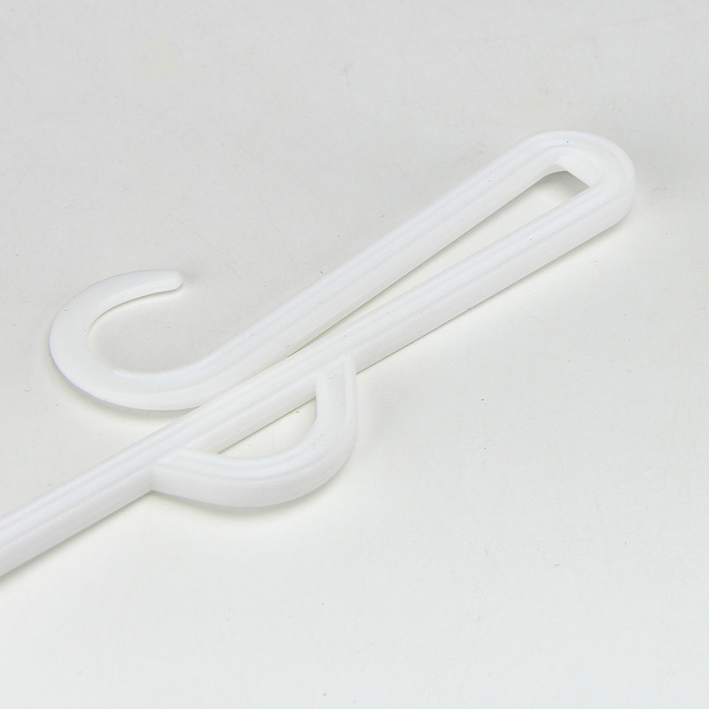 PE Semitransparent Plastic Sock Hangers With Foil Printing Logo