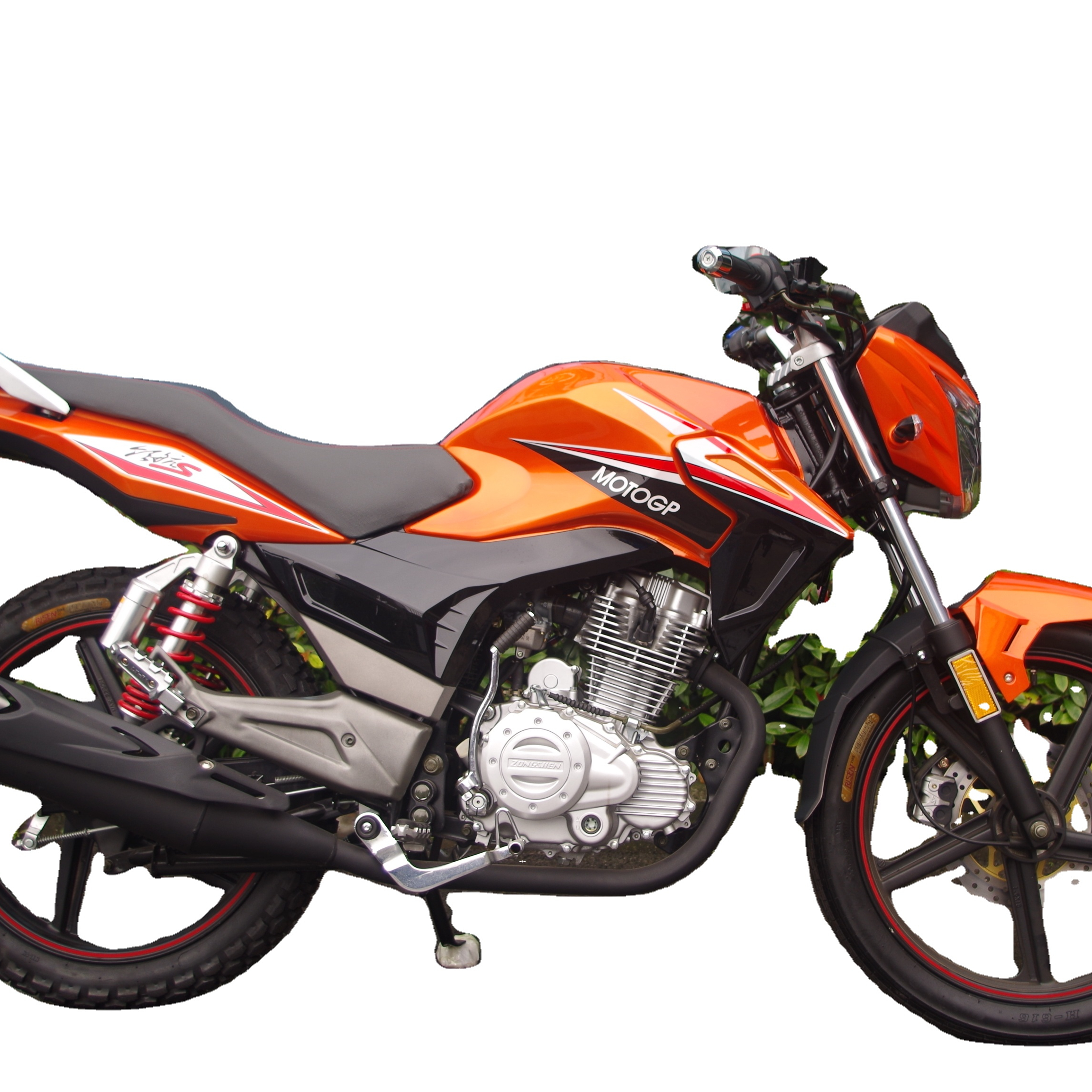 Automatic ZS Engine 200cc Racing Bike Motorcycle With Single Cylinder