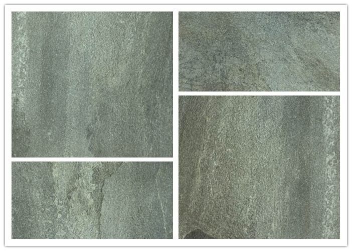 High Hardness Grey Porcelain Tiles 600x600 Slab Stone Effect Long Life Span