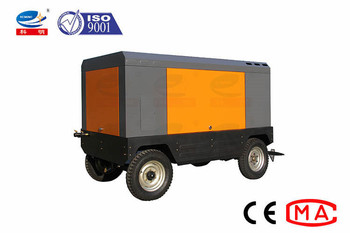 KEMING Screw Air Compressor 0.8Mpa 75kw With Shotcrete Machine