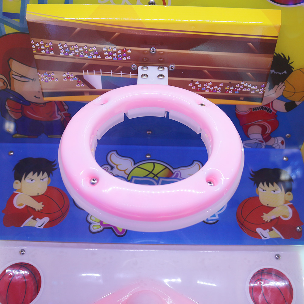 Double Players Kids Game Machine / Football and Basketball Arcade Cabinet