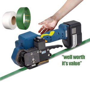  Flat Packages Pallets Battery Strapping Tool 27000mha Poly Strapping Tool Manufactures