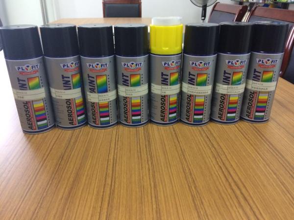 Metallic Acrylic Spray Paint 450ml High Heat Car / Furniture Aerosol Graffiti