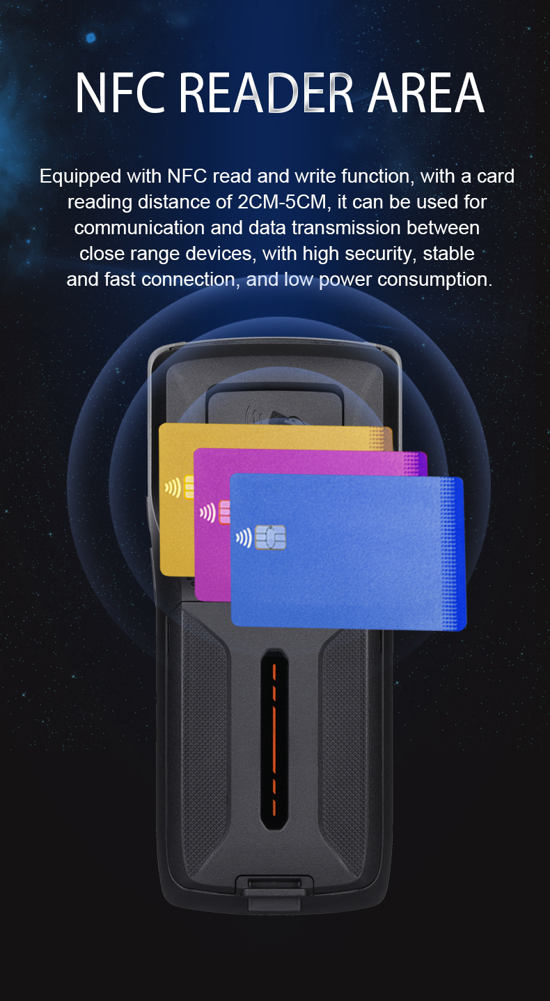 Android 11 PDA Android Industrial Handheld Terminal Rugged Pda Built-In Printer Barcode Scanner