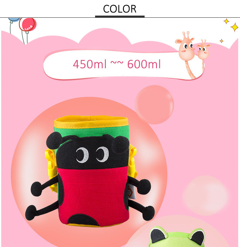 Custom Animal Hot Water Baby Glass Bottle Sleeve