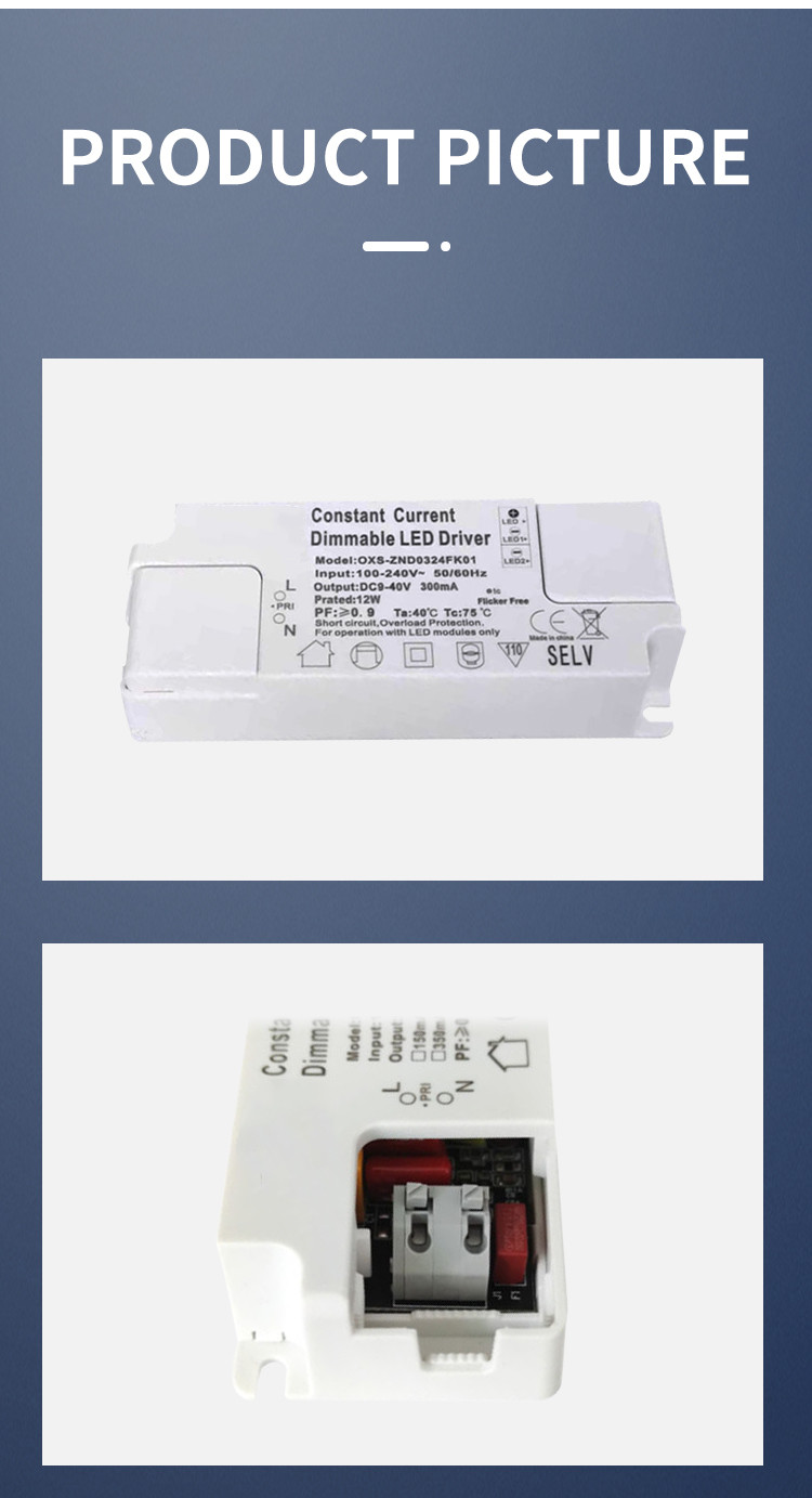 Intelligent power dimming ZigBee drive LED power slow start dimming certified power supply