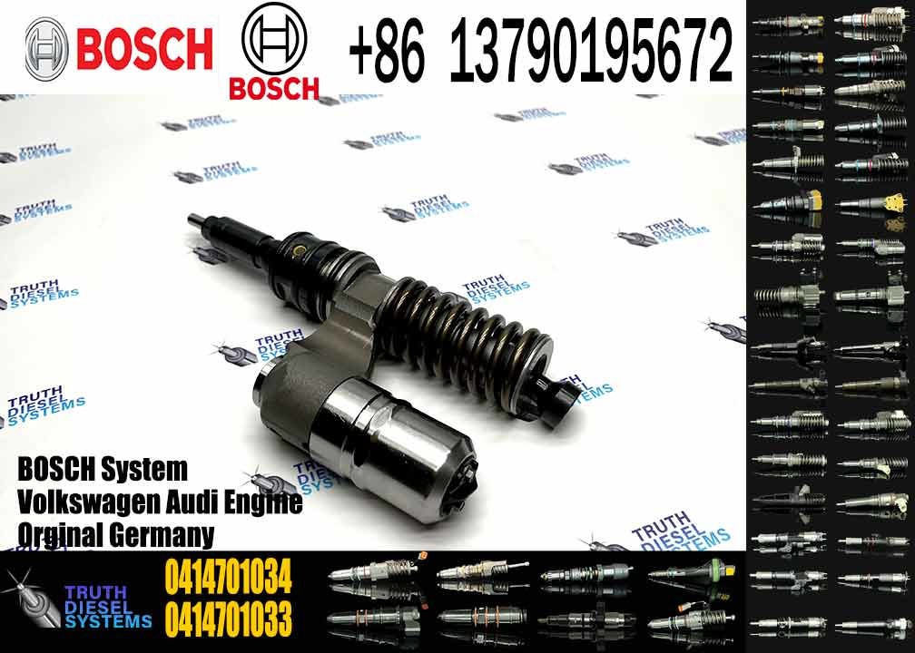 Diesel Engine Fuel Injector 0414701033 Common Rail Injector 0414701034 Auto Parts Injector 16650-00Z11