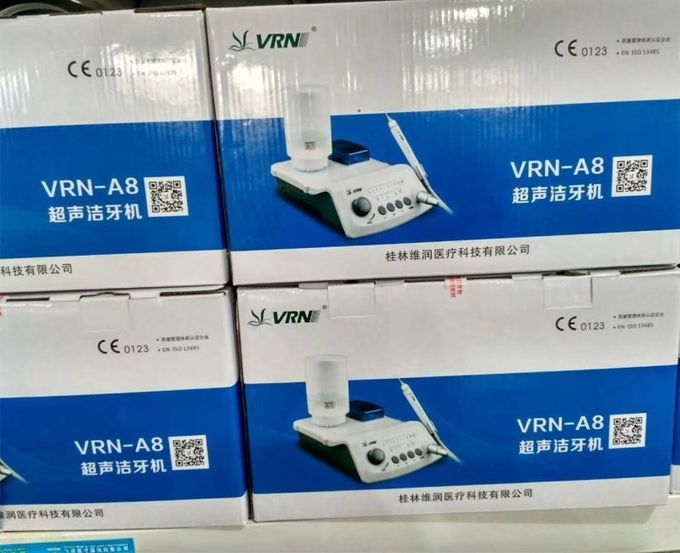 A8 Dental Ultrasonic Piezo Scaler With LED Handpiece With Wireless Pedal / Ultrasonido Dental