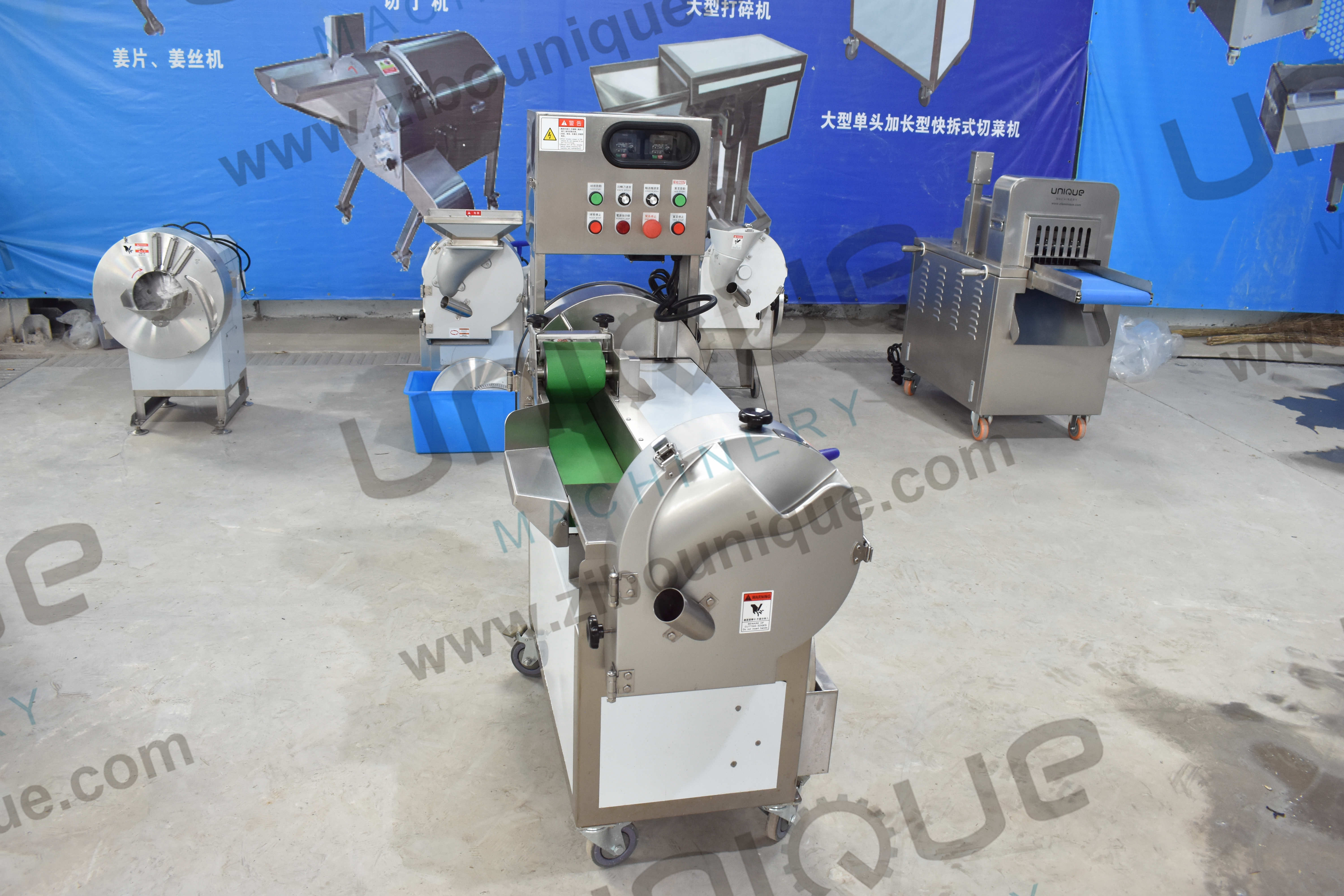 Stainless Steel 304 Leafy Vegetable Salad Cabbage Coleslaw Cutting Machine for Online Support
