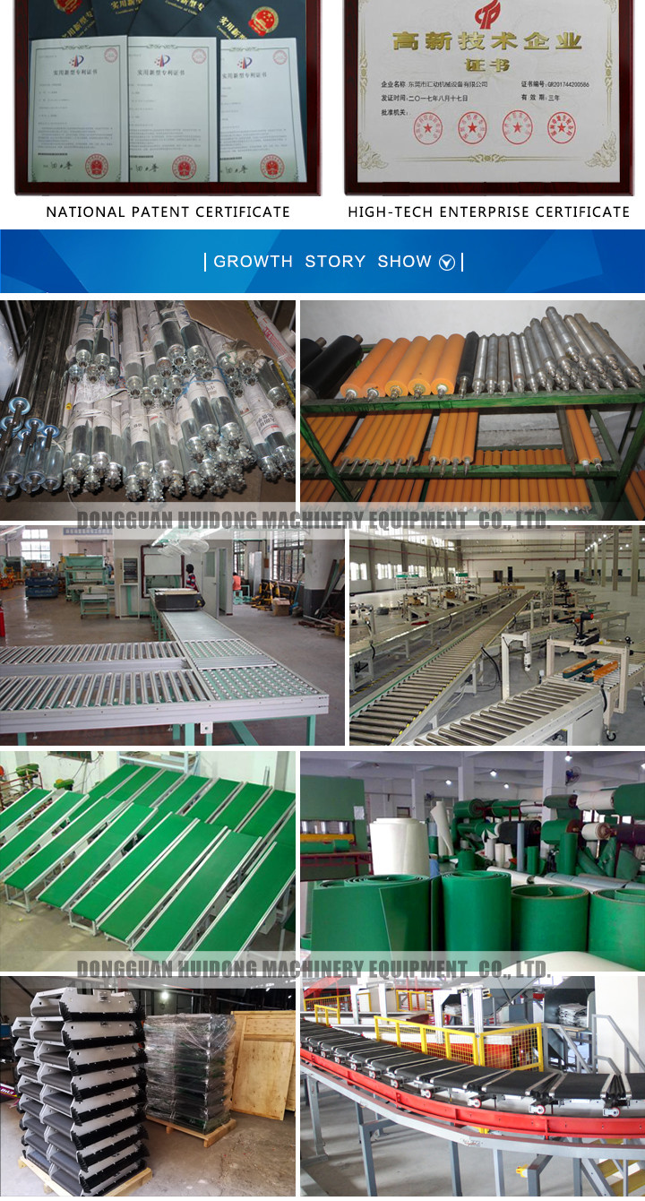 Stainless Steel Gravity Conveyor , Chain Driven Roller Conveyor High Efficiency