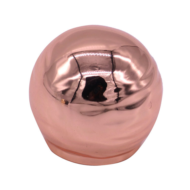 Engraved Pattern Metal Perfume Cap