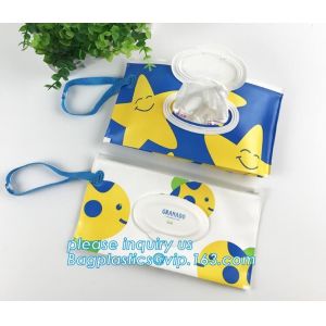 Eco-friendly reusable custom printed zipper top plastic EVA wet wipe, Cheap