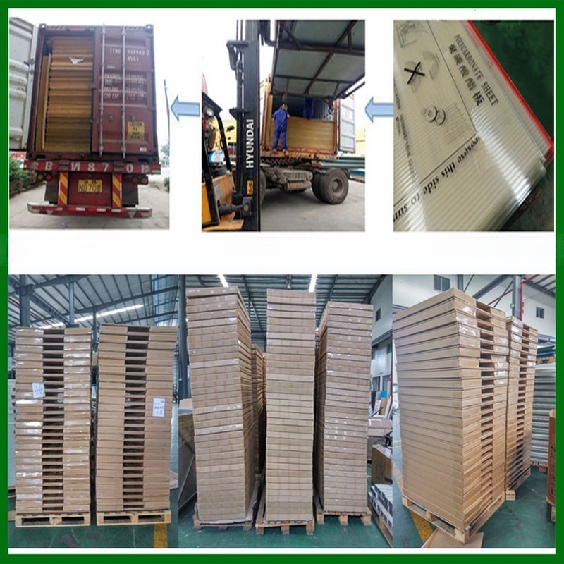 Chemical Pressure Treated PC Sheet Awning Canopy for Bus Station and Window Covering