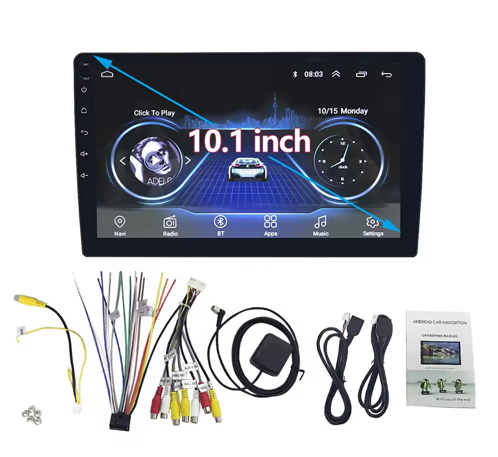 Universal Android Car Radio T100 Screen Multimedia Navigation 9Inch 10 Inch