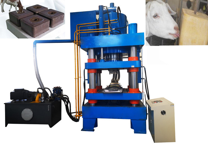Double Layered Annular Tablet Machine Salt Block Press Machine 5Kg 10Kg Horses Licking Block Compacting Press Machine